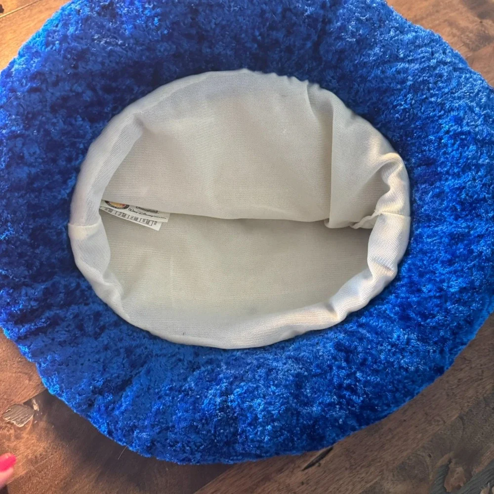 Disneyland World Mickey Mouse Sorcerer Wizard Blue‎ Hat With Ears Adult